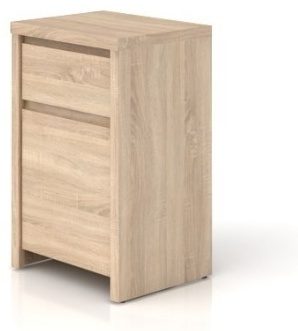 Caspian 029 Chest of drawers KOM 1D1S_P (Sonoma oak)-slide-2