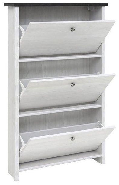 Porto Shoe cabinet SFB3B (janni/larico pine)-slide-1
