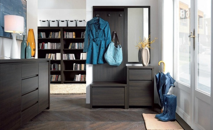 Caspian 027 Shoe cabinet SBUT 60 (wenge)-slide-1