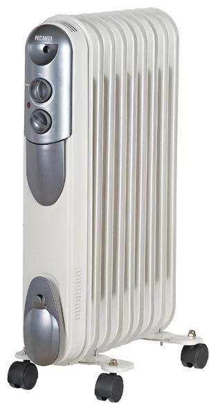 Oil radiator Resanta OMPT-9N gray-thumb-0
