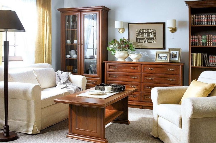 Sonata-04 Coffee table 130 (chestnut)-slide-1